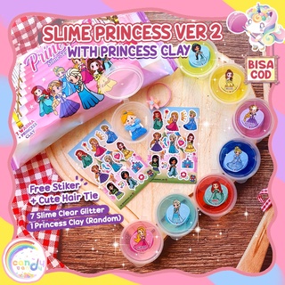 Slime princess + clay by kado.idn