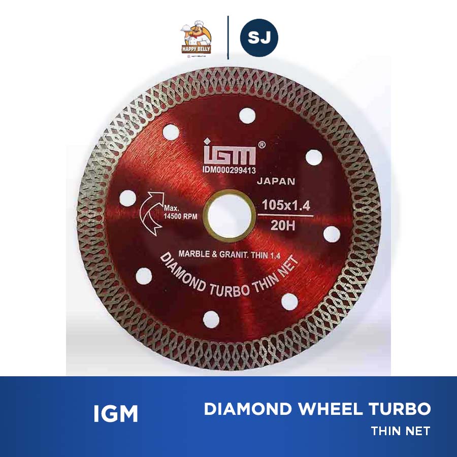 DIAMOND WHEEL IGM POTONG KERAMIK GRANIT/GERINDA POTONG IGM SUPER TIPIS