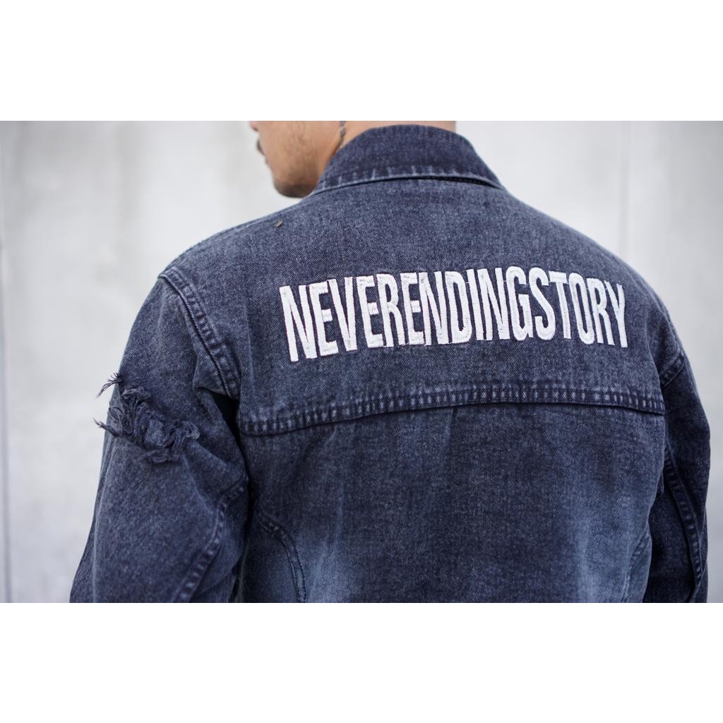 Legend of Denim jaket pria jaket jeans jaket denim ripped jeans pria jaket jeans pria sobek jaket distro jaket jeans denim pria jaket jeans ripped ripped denim jacket warna snowwash JRN503