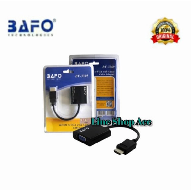 Bafo Bf 3369 Conv Hdmi To Vga