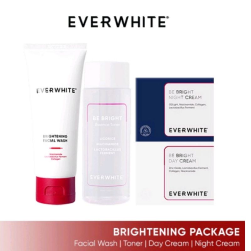 Everwhite Brightening Series Be Bright Face