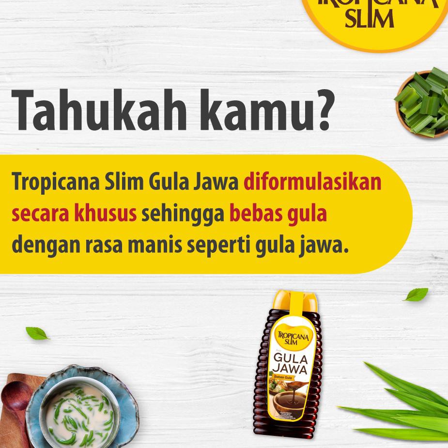 

[✅COD] Tropicana Slim Sweetener Gula Jawa 350mL