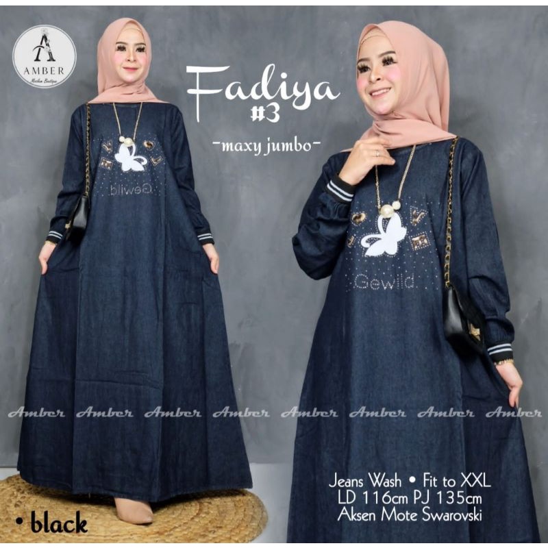 GAMIS JEANS TERBARU 2022 UNTUK WANITA MUSLIMAH DEWASA  BAJU MAXY  KEKINIAN  MODIS DAN TERPOPULER DEN