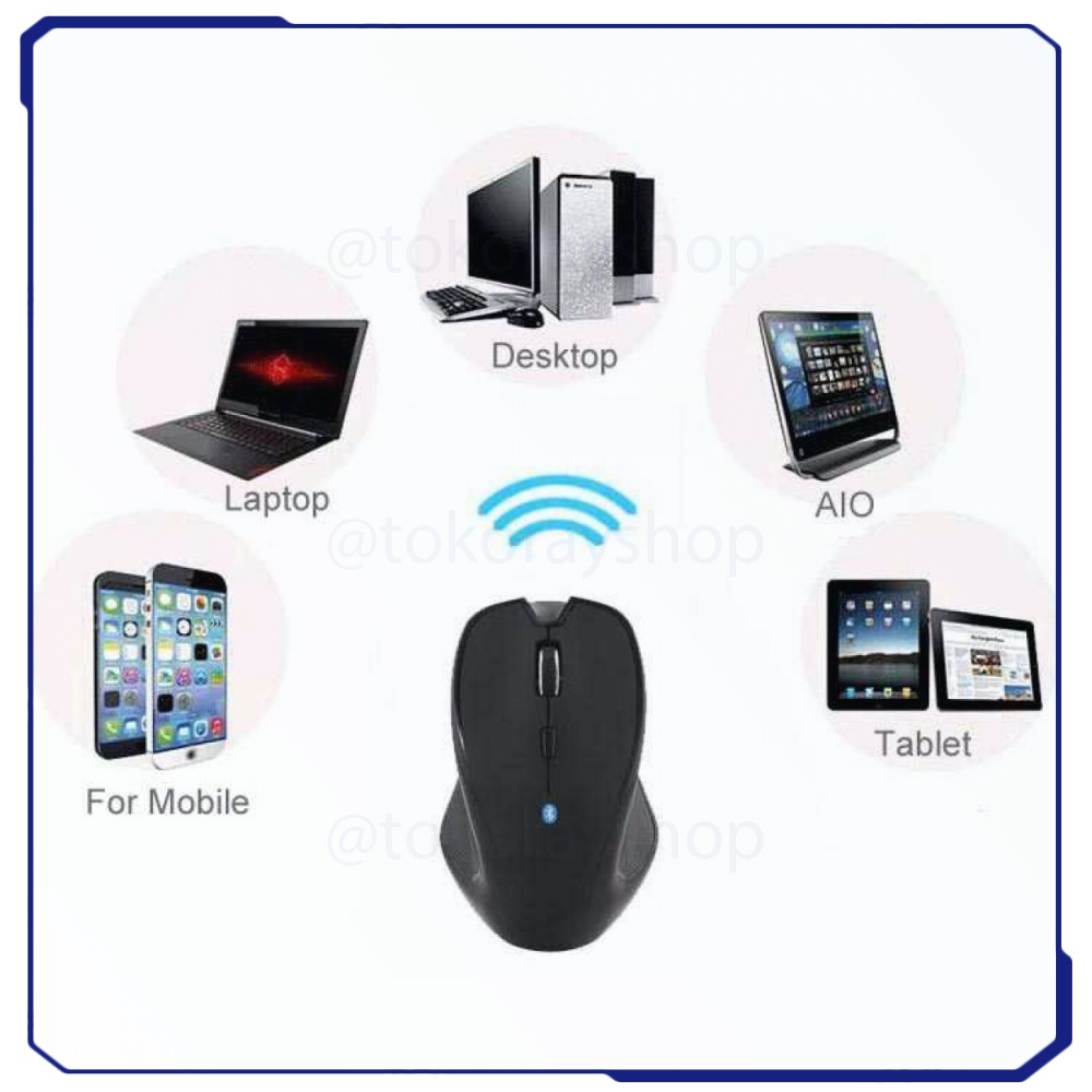 Mouse Bluetooth 1600DPI - M9000