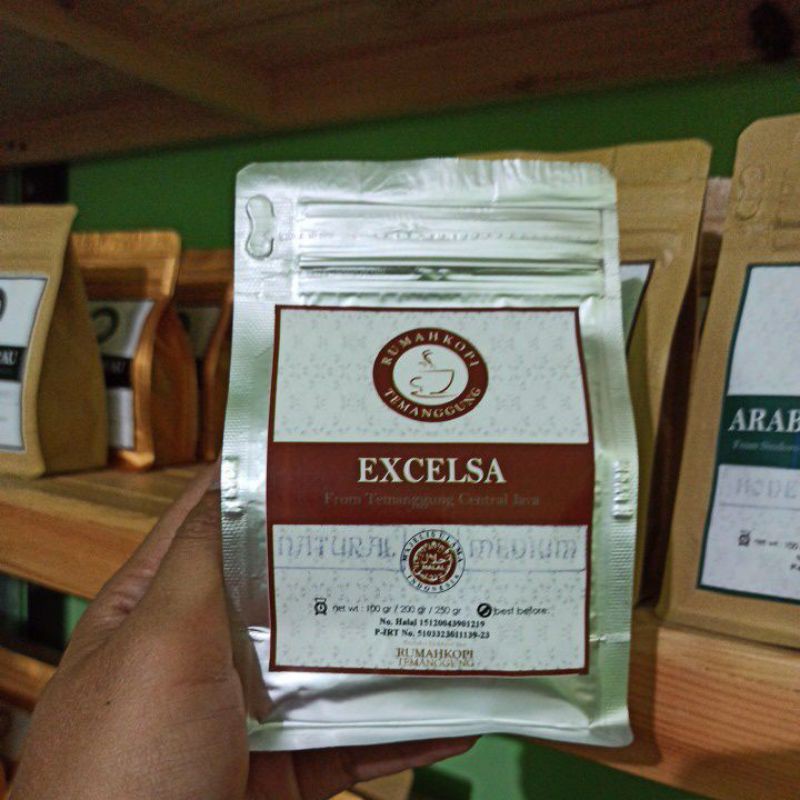 

Kopi Excelsa - Kopi Nongko Temanggung Roasted Bean 500gram - 1000gram