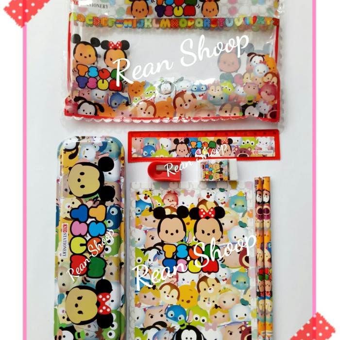 

Update Study Studi Set Alat Tulis Set Tempat Pensil Karakter Tsum Tsum Sale!!!