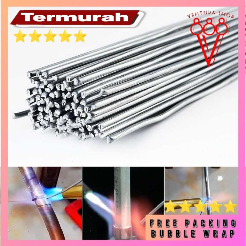 Kawat Las Aluminium 50cm Electrode Suhu Rendah Welding Wire Isi 20 Pcs - M127271