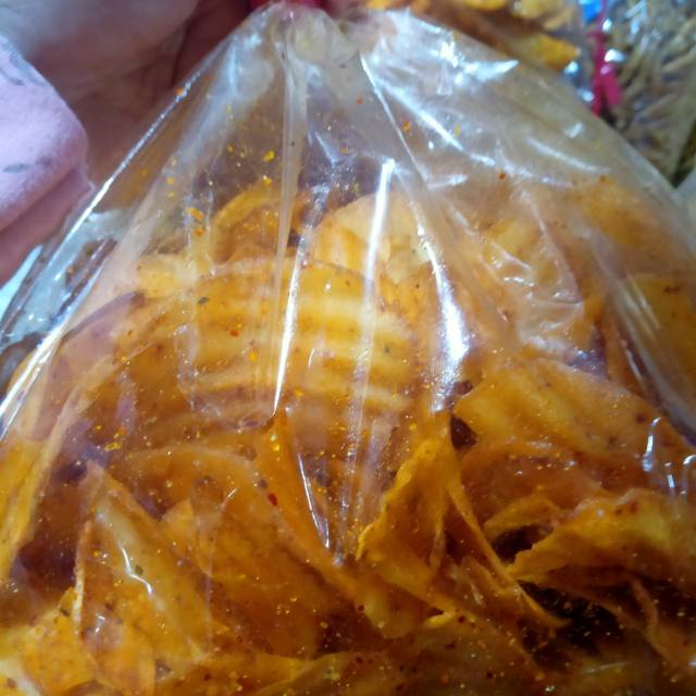 

Keripik singkong balado jeruk