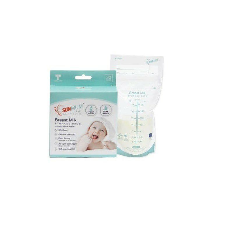 Sunmum Premium Breastmilk Storage Bags Kantong ASI [20 pcs]