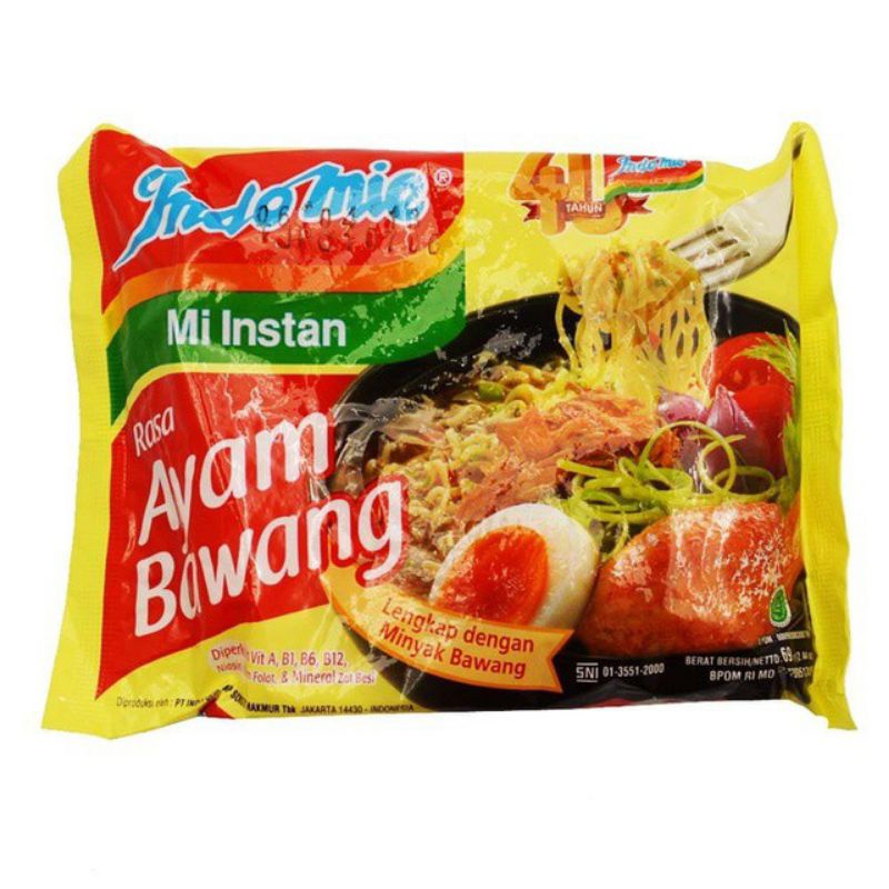 

Indomie Rasa Ayam Bawang 69gr x 5