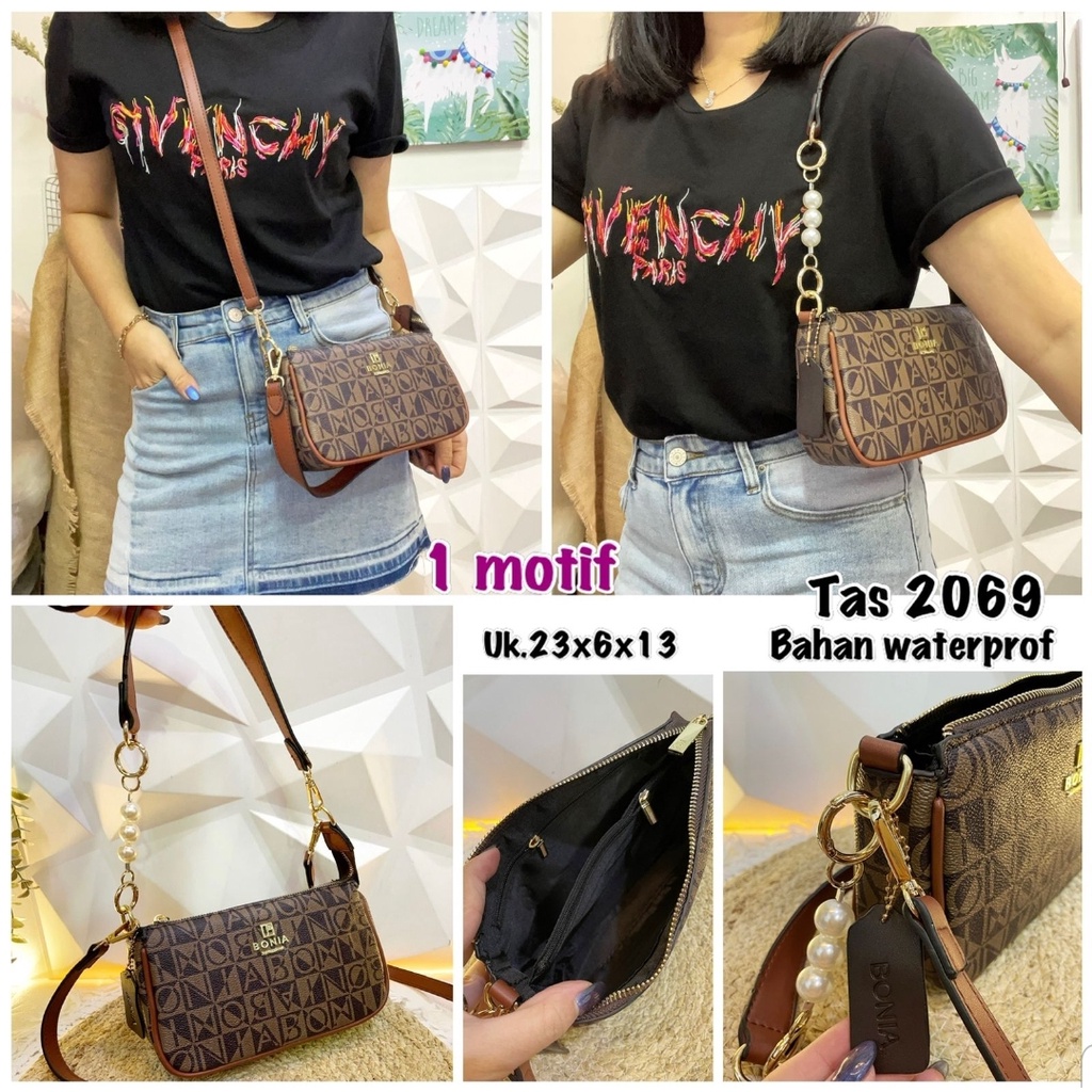 TAS KOREA / TAS SELEMPANG CEWEK / TAS KEKINIAN / TAS IMPORT PREMIUM / TAS FREE TALI PANJANG TALI PENDEK