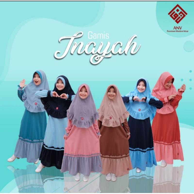 GAMIS INAYAH TOYOBO ANV JUNIOR