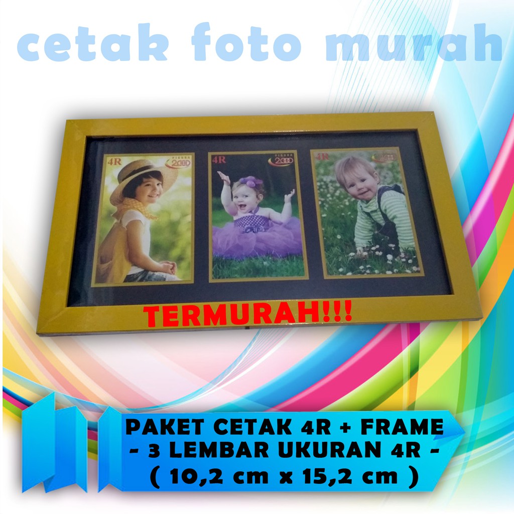 Cetak Foto Ukuran 5R Shopee Indonesia