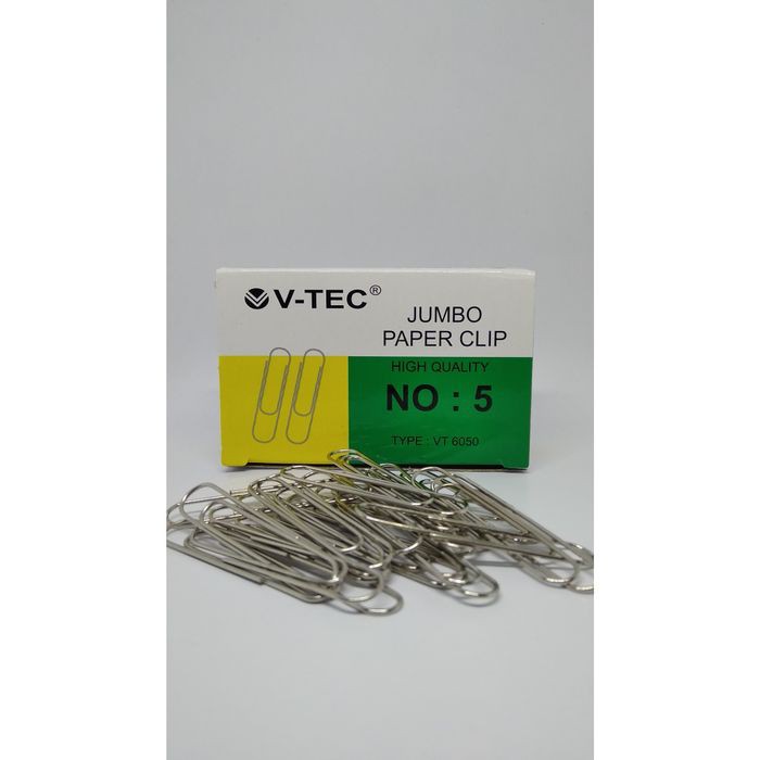 

V-TEC PAPER CLIP VT-6050 NO. 5 JUMBO