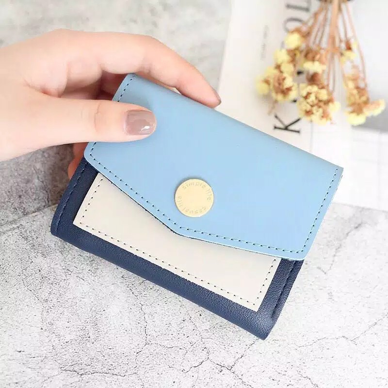 DOMPET FASHION Dompet Wanita KC004/ Dompet Wanita Lipa /Dompet Impor real pic Dompet Cantik lucu