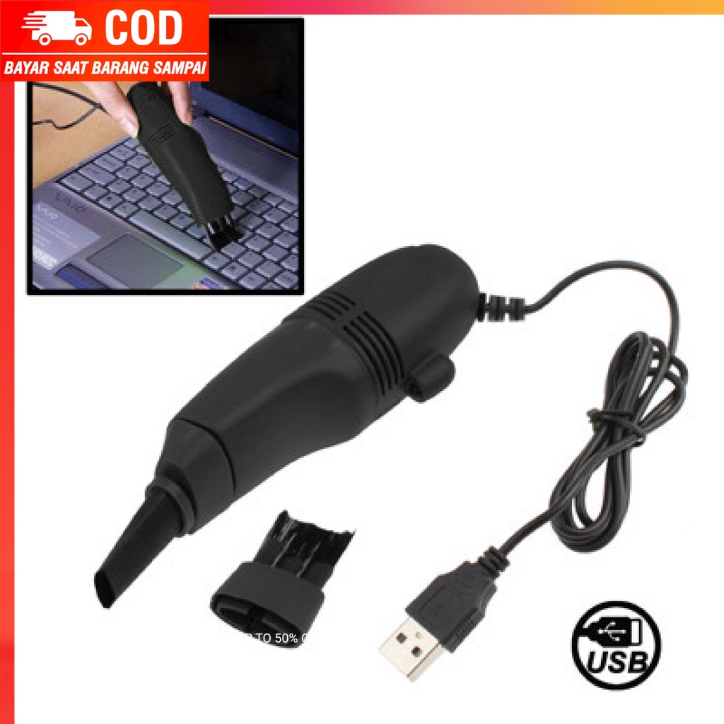 (100% BARANG ORI) HARKO Mini Vacuum Cleaner USB Pembersih Debu Keyboard - FD-368