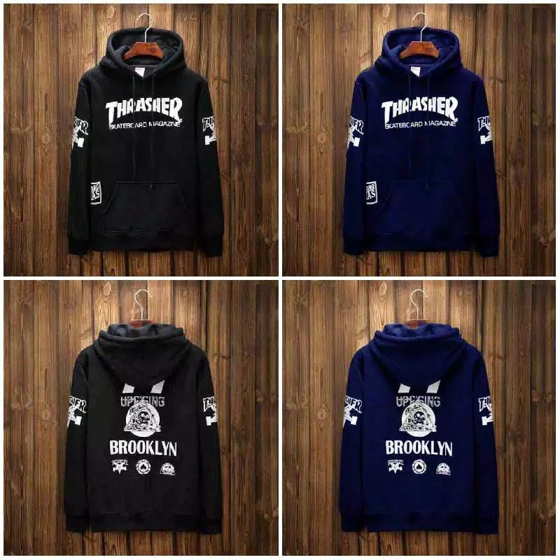 Hoodie Trasher Skateboard