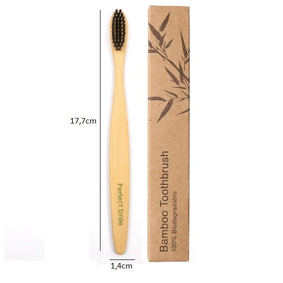 Sikat Gigi Bambu Dewasa / Bamboo Toothbrush