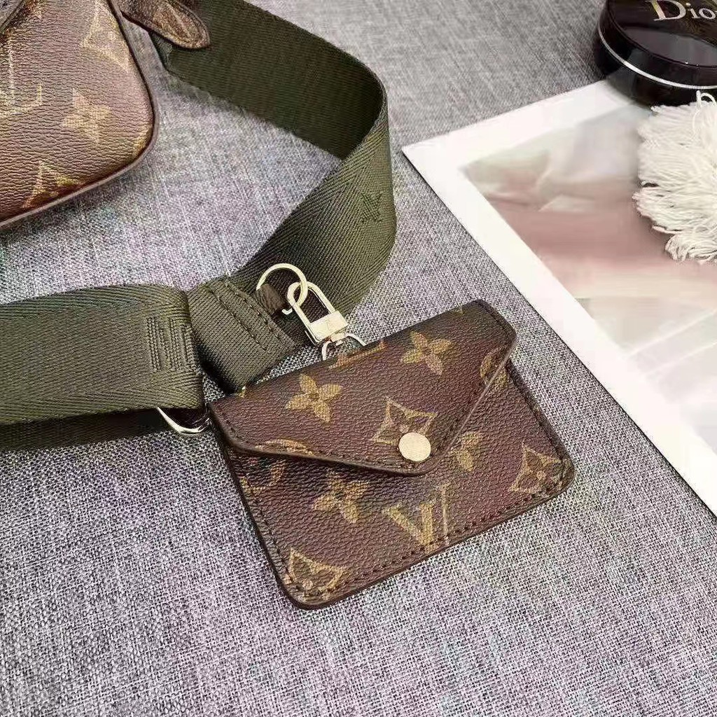 L Vuitton Wave Mini Multi Pochette 7141 ◇Free Sarung +BubbleWrap◇