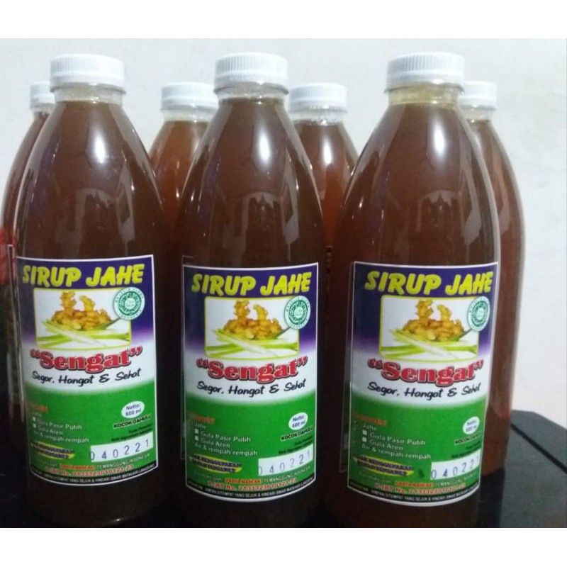 sirup jahe asli.