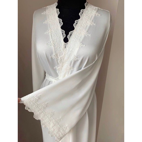 Aleesa Robe by Kirana ||kimono pengantin|| kimono renda || kimono lace || robe||bridesmide