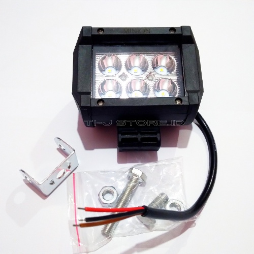 Lampu Tembak Sorot 6 titik Led Kedip Flash Variasi Motor Universal