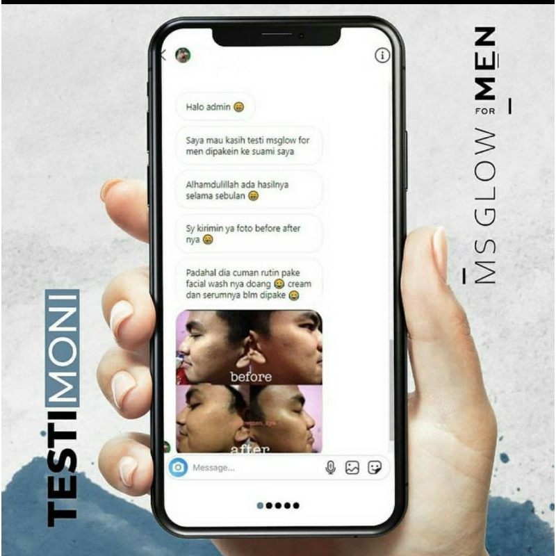 MS Glow Man produk lengkap ms glow man