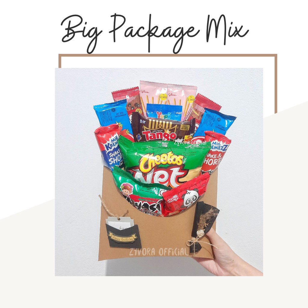 

Hampers Snack Unik Mix (B) | SNACK WRAP - Kado ultah/ lebaran/ wisuda/ anniv/ valentine, dll | UNIK | TERMURAH