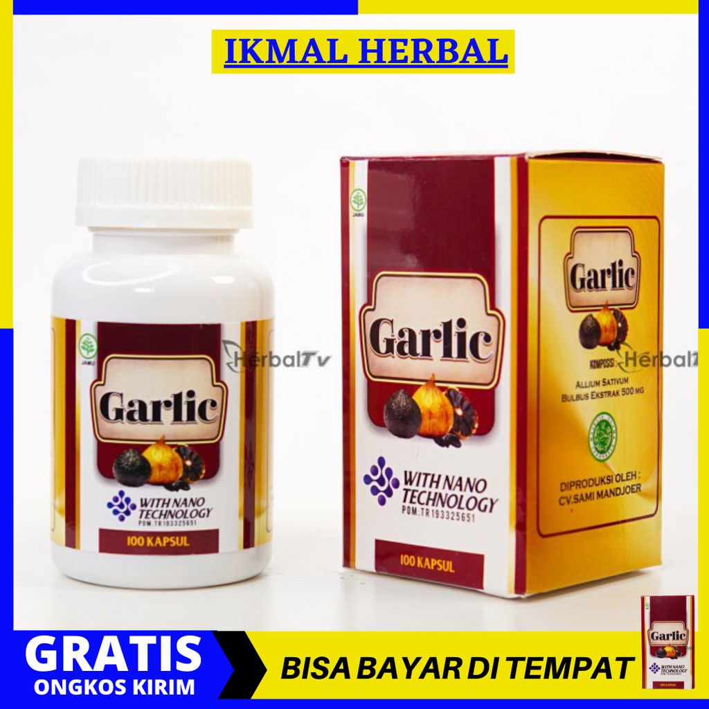 Obat Penurun Darah Tinggi - Hipertensi, Gula Darah Tinggi - Walatra Black Garlic 100% Original