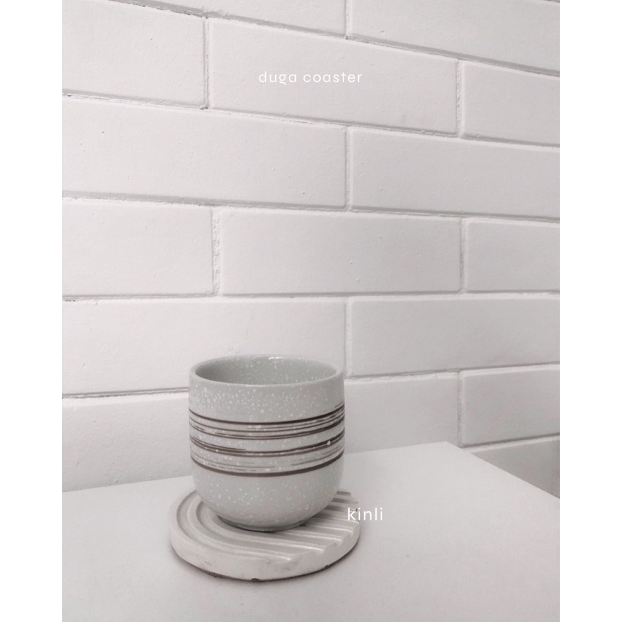 multifunction concrete handmade coaster for cup glass and soap bar