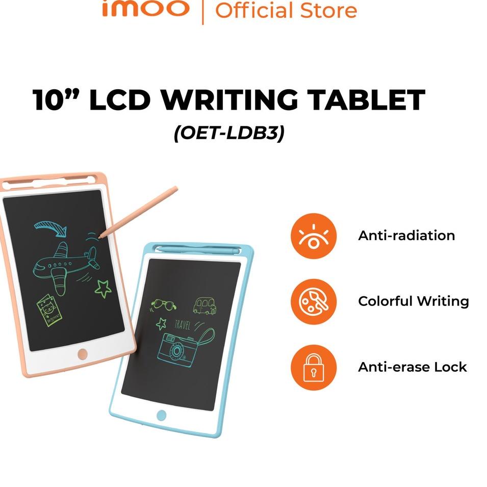 

Paling Diminati! imoo LCD Writing/Drawing Board 10 inch Tablet Papan Listrik Tulis Mainan Anak Garansi Resmi 1 Tahun OET-LDB3