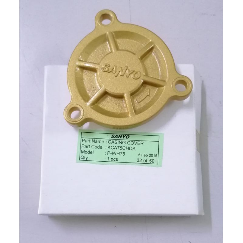 Spare part Pompa Air Sanyo Casing Cover PH-75A / PWH-75