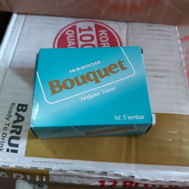 Mandom bouquet parfum tisu