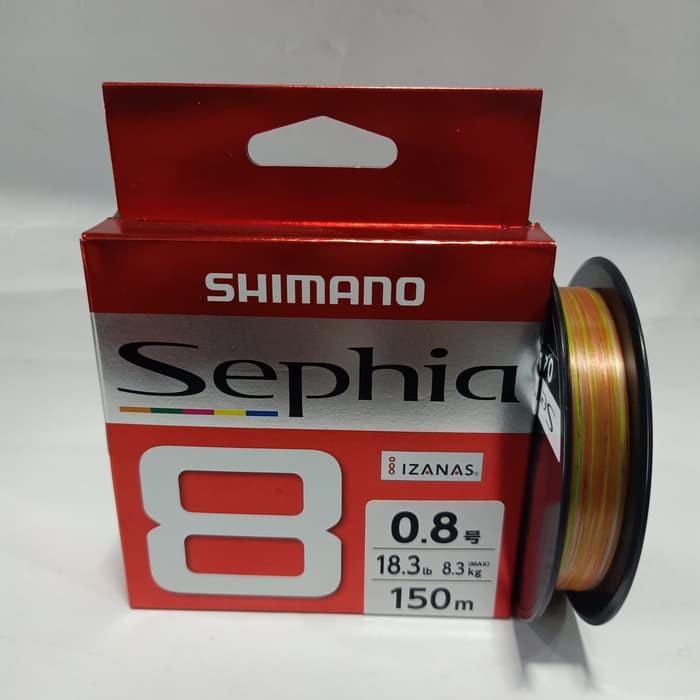 SENAR PANCING SHIMANO SEPHIA 8 PE 150M