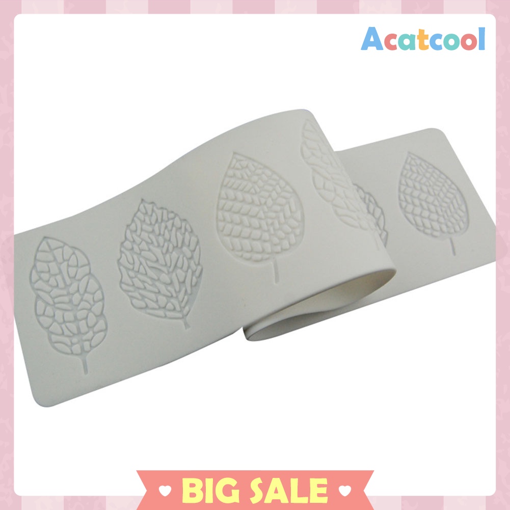 Silicone Leaf Shape Fondant ​Molds Chocolate Mould for Cake Pastry Decor