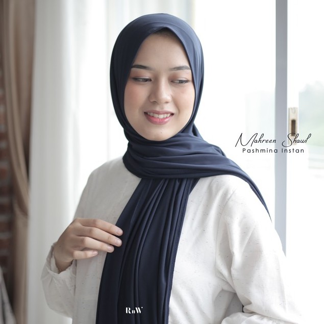 Eksklusif Pashmina Instan Jersey Mahreen Shawl-7