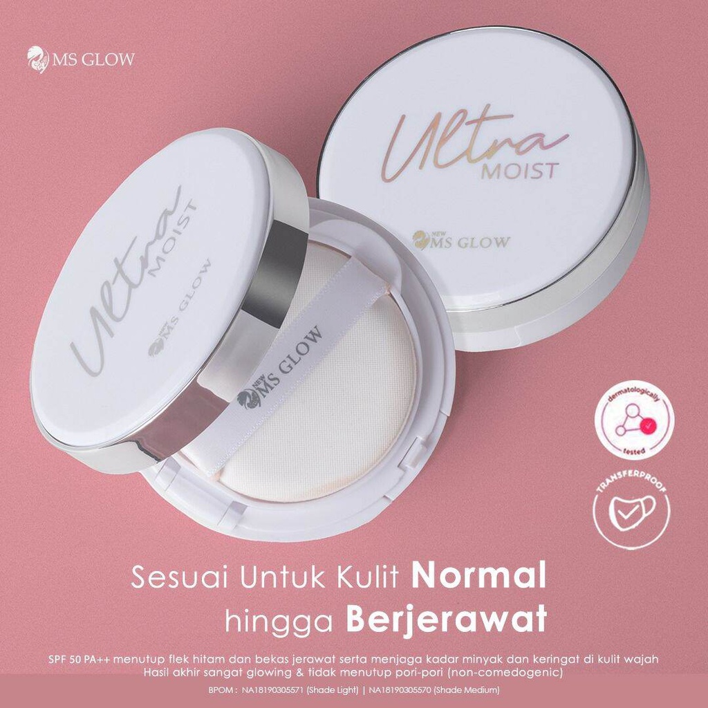 MS Glow Ultra Moist Cushion - Medium
