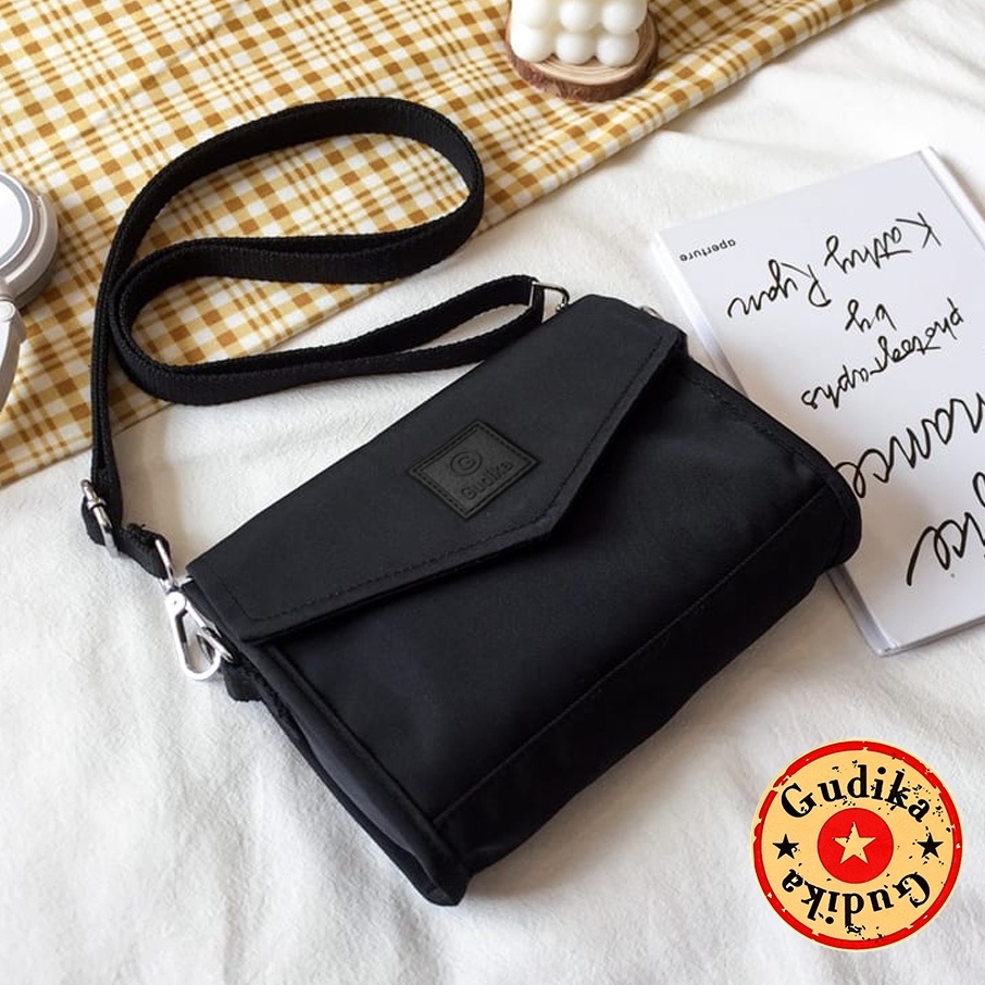 BIG SALE Tas Selempang Wanita Gudika 5139 Anti Air Kekinian Terbaru Import Korea Original Terlaris - Tas Wanita Waterproof Slempang Cewek Simple Classic High Quality