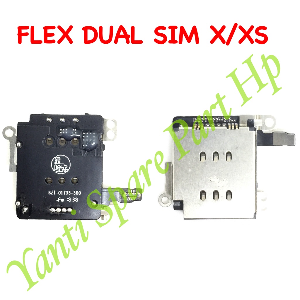 Flexible Conector Dual Sim X XS XR XS Max Original Terlaris New