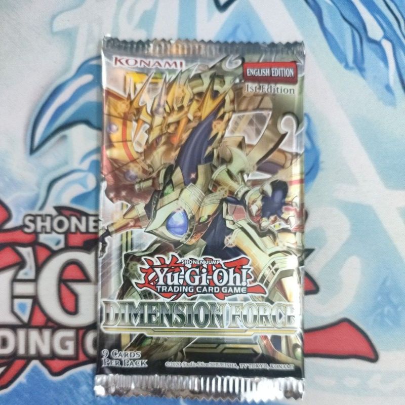 yugioh booster pack dimension force otiginal