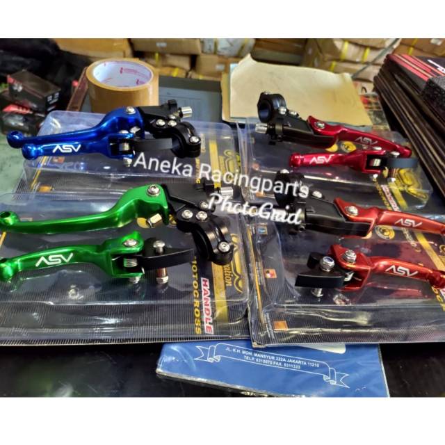 Handle cross trail ubahan motor yamaha ASV set dudukan kopling / handel rem cross / tuas rem cross