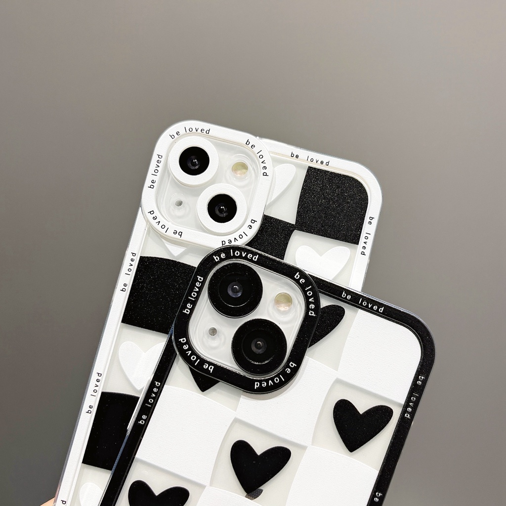 Soft case Pelindung Kamera Penuh Bening Desain Sederhana Untuk iPhone 11 12 13 Pro MAX X XS MAX XR 7 + 8Plus SE 2020