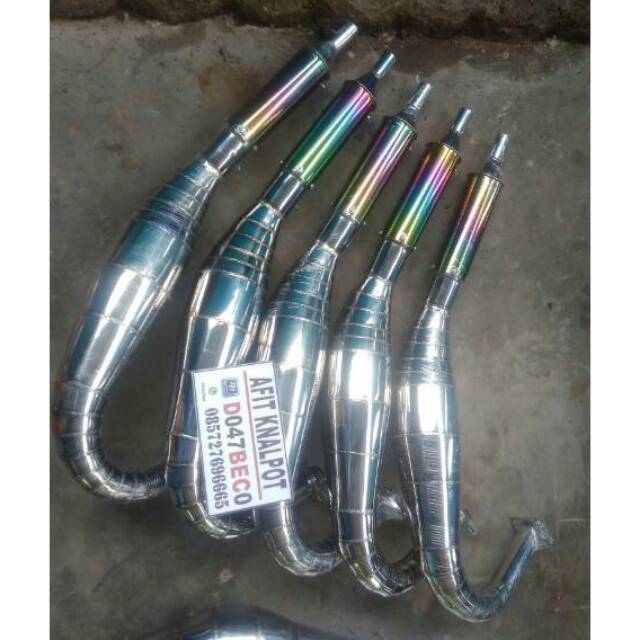 Knalpot racing rx king 3v3 kopetisi kdx