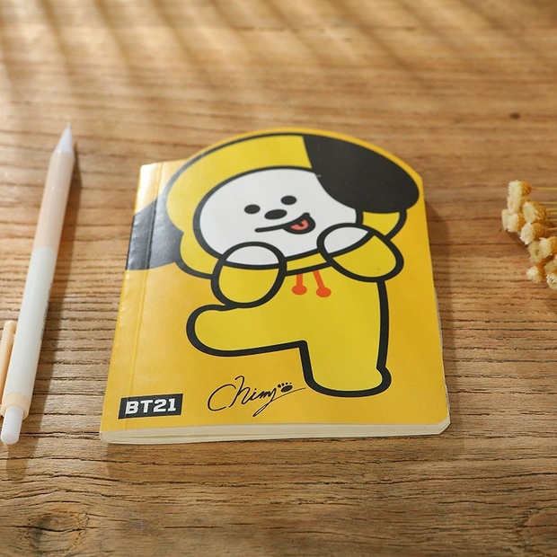 

BTS Buku catatan note book ukuran A6 karakter official BT21 KPOP - IVN01