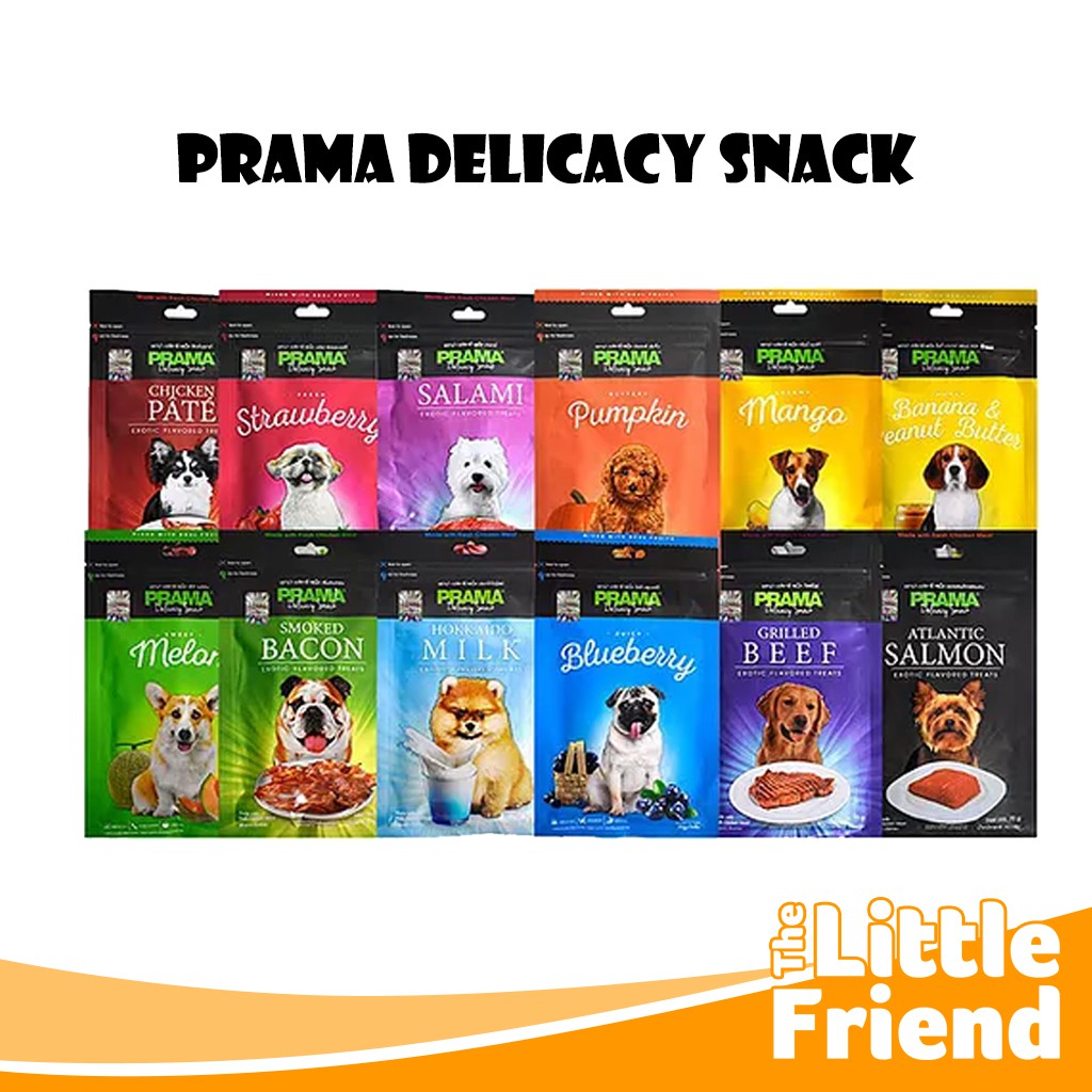 PRAMA Dog Snack/Makanan Cemilan Anjing/Prama Delicacy Snack Treats Trick Anjing