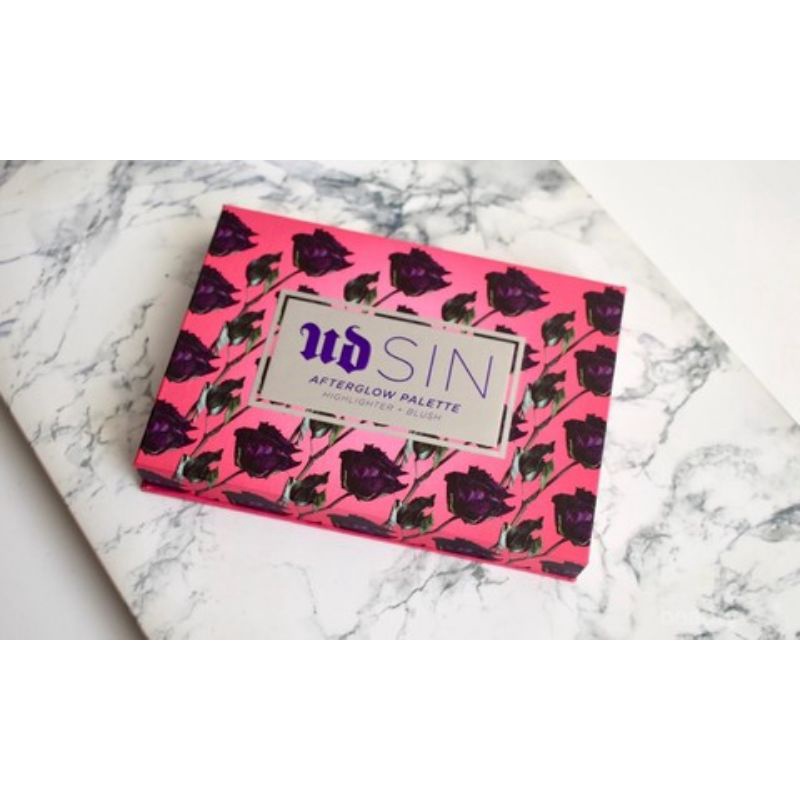 Urban Decay Sin Afterglow Palette 8 hour highlighter blush