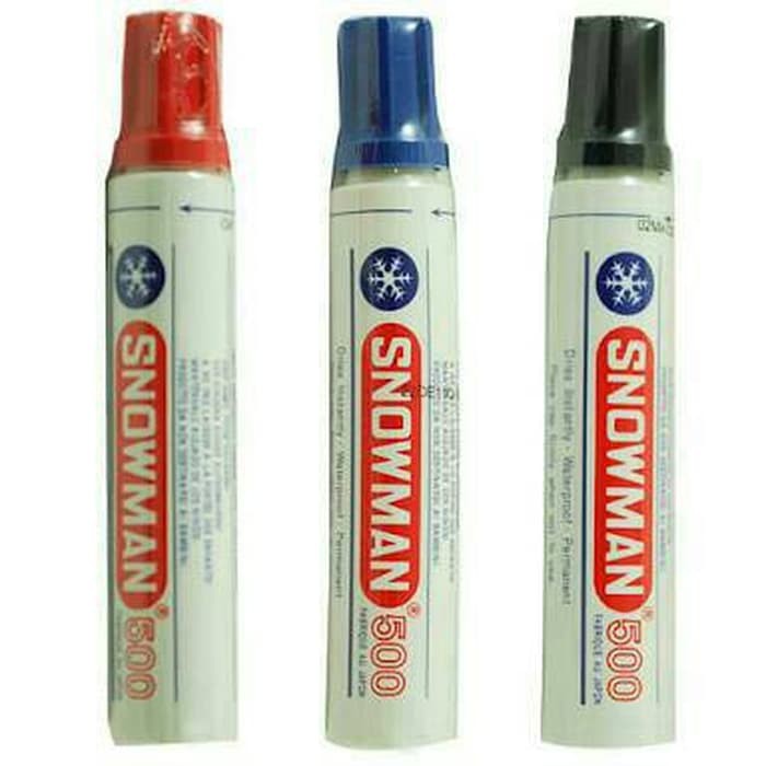 

Dijual Snowman Spidol Permanen J 500 Murah