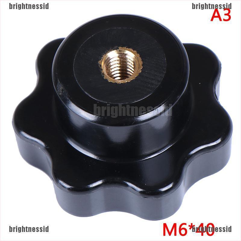 Brigid Knob Mur Bentuk Bintang untuk M5 / M6 / M8 / M10 / M12