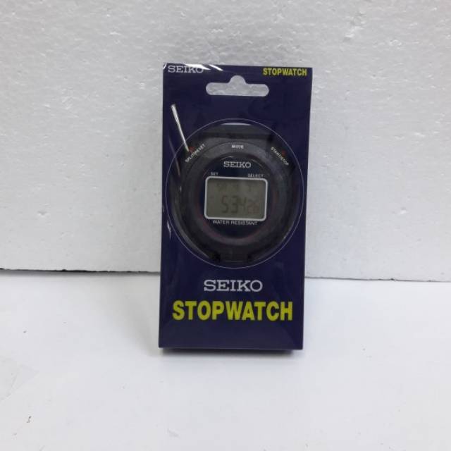 STOPWATCH SEIKO S23589 ASLI STOPWATCH SEIKO 10 LAP