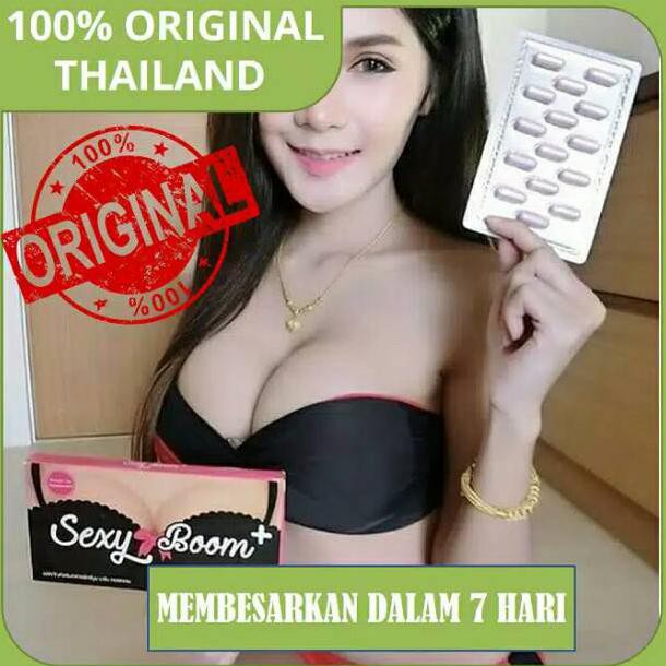 Terlaris Original Suplemen Pembesar Payudara Sexy & Boom By Skinest Thailand Asli